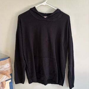 Evolution by Cyrus Black Hooded Sweatshirt Size Medium